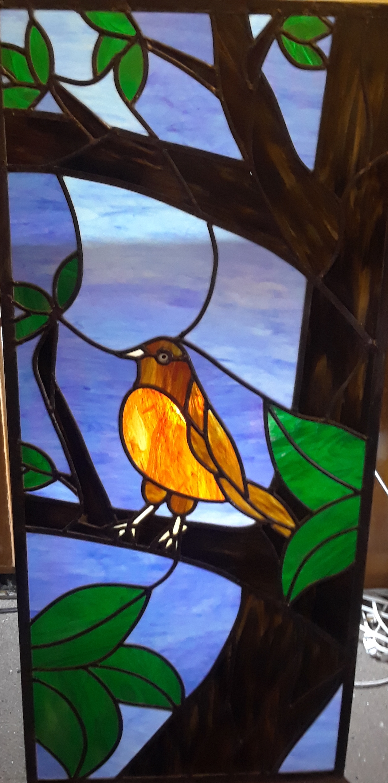 custom stained glass window