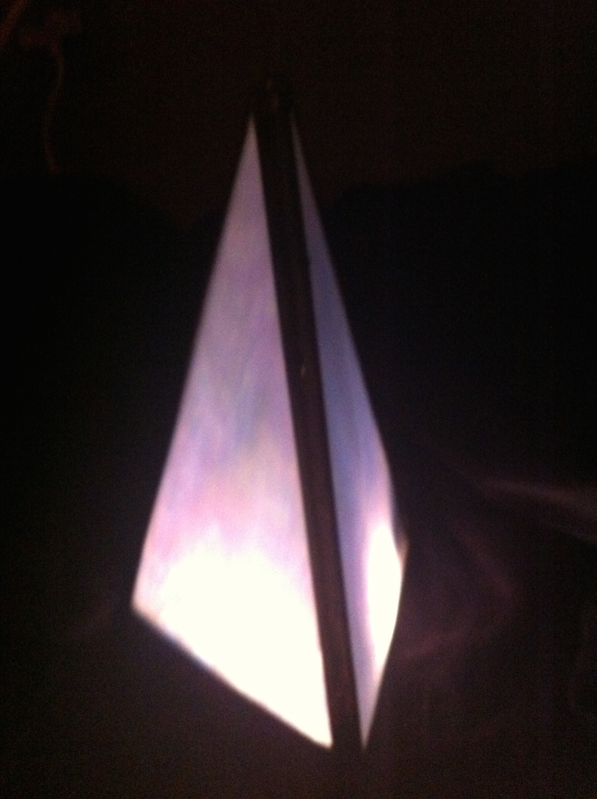 pyramid lamp